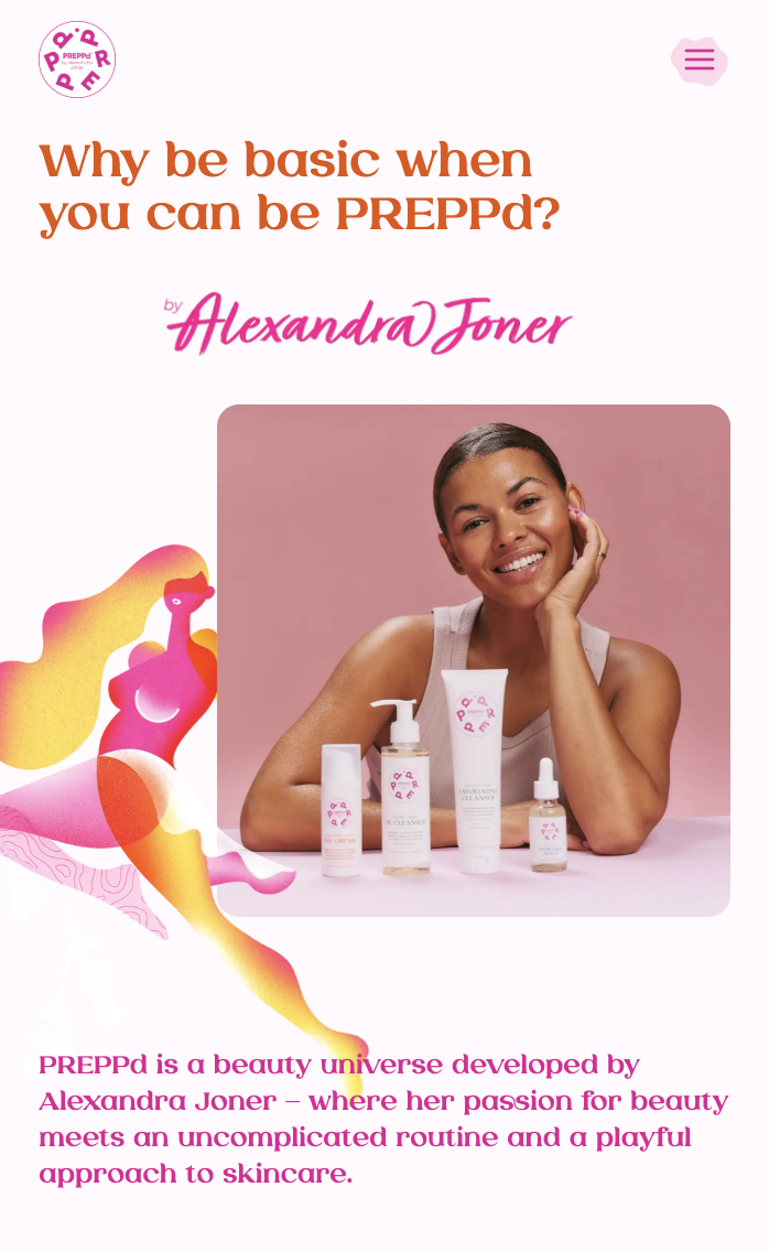 Preppd nettside mobil Sanity Kodeks