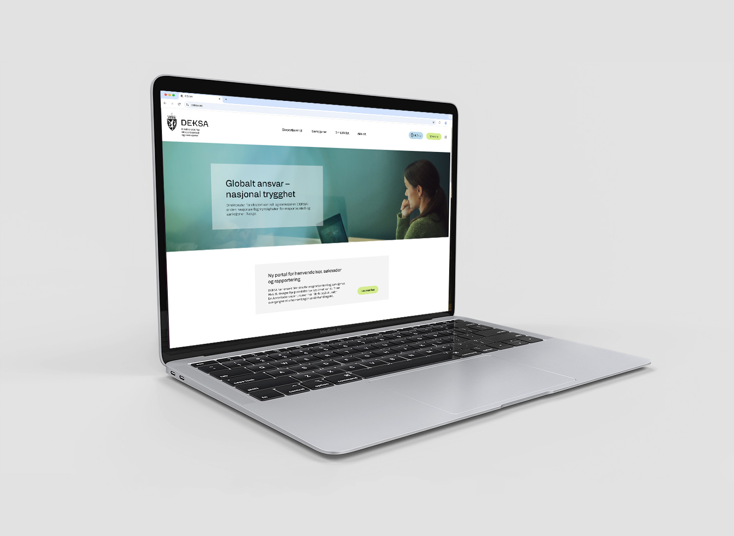 Deksa ref screen mockup