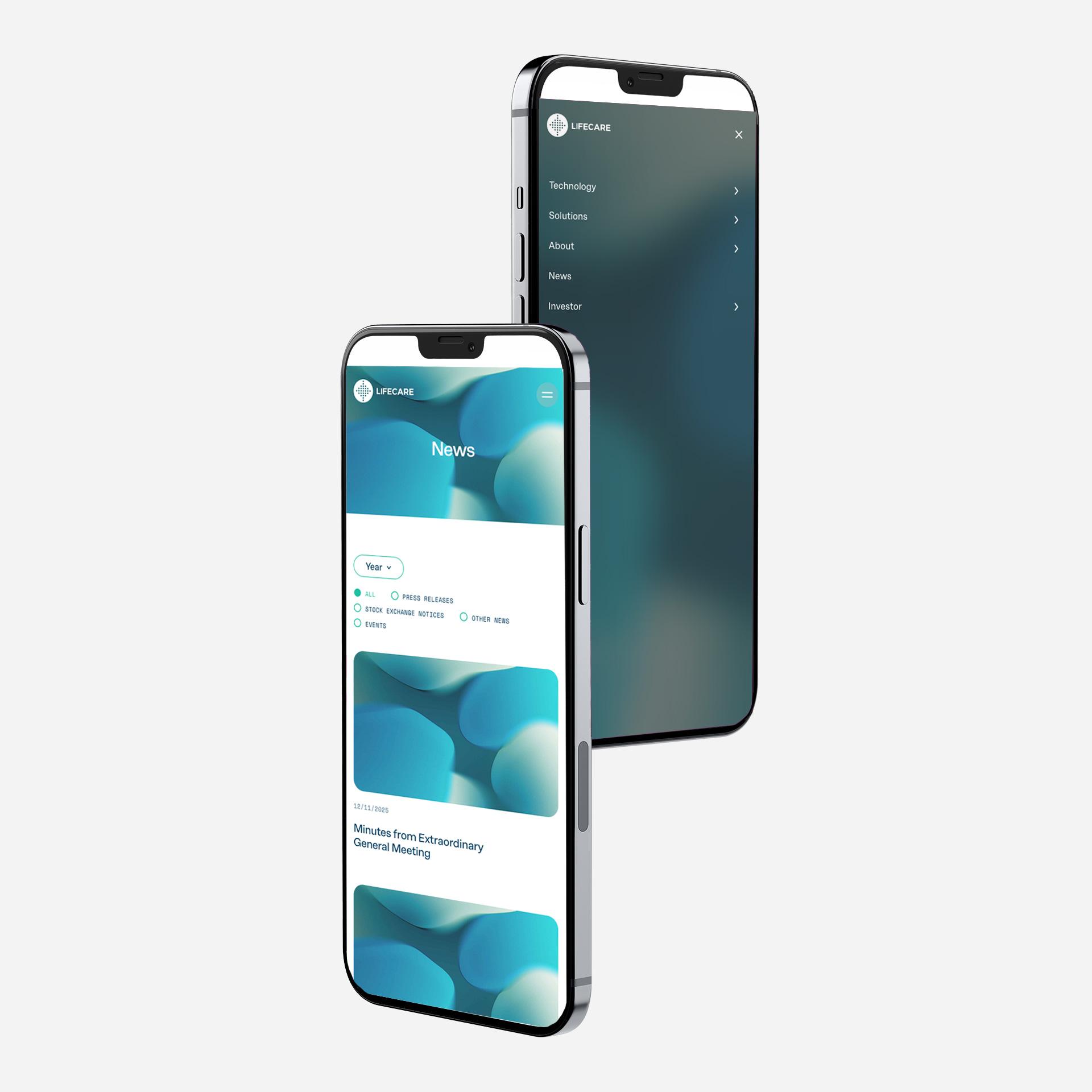 Lifecare iphone mockup
