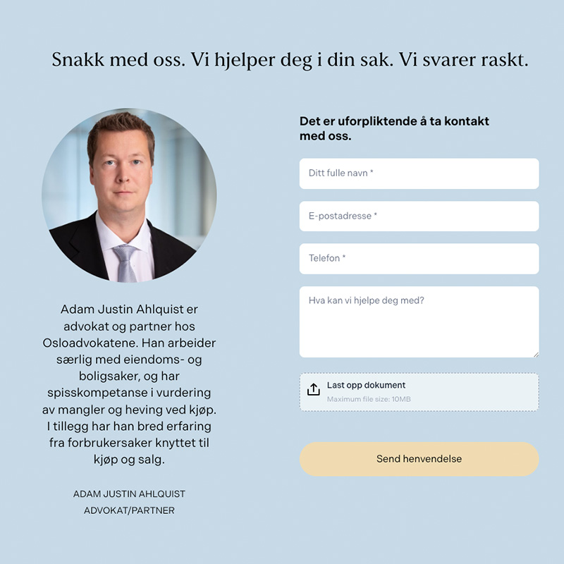 Osloadvokatene konvertering